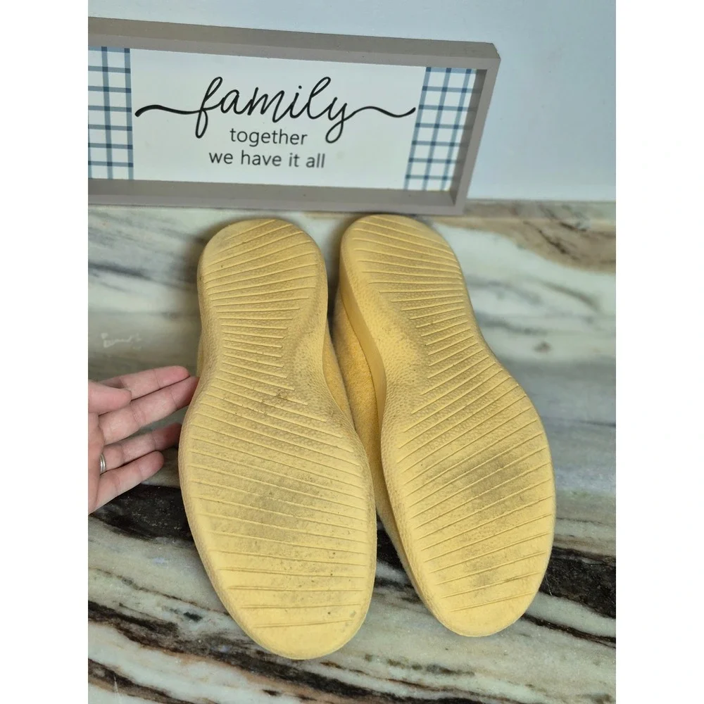 Allbirds Mens Wool‎ Runner Yellow Merino Wool Sneakers Size 12